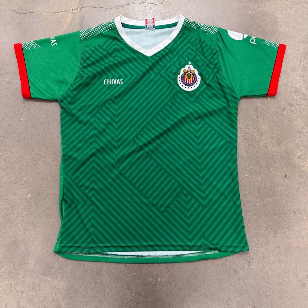 Chivas Guadalajara Green Soccer Jersey Futbol Mexico – M